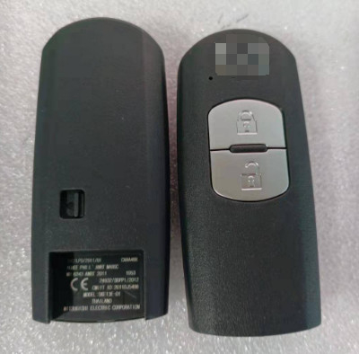 433 Mhz 2 knop 49 Chip SKE13E-01 Smart Key Voor Mazda 2 3 6 Mitsubishi System