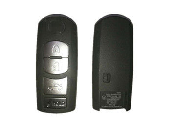 SKE13E-01 433 Mazda-van Auto Zeer belangrijke Zwarte Mhz Kleur 3 Knoop Verre Sleutel FOB met Embleem