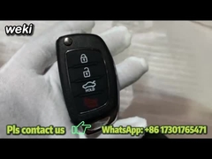 3+1 knop 433MHz Flip Remote Key Voor Hyundai Sonata / Elantra