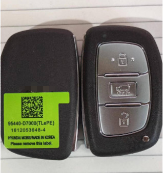 kopen 433Mhz 3 knop 95440-D7000 47 Chip Smart Key Voor 2019 Hyundai Tucson online manufacture