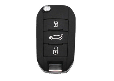 kopen Originele Peugeot-Tik Verre Sleutel FOB 3 knoopt de Spaander van 433MHz ID46 voor Peugeot 508 dicht online vervaardiging