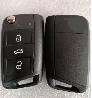 434Mhz 3 Knoop 5E0-959-752.D-R0 Keyless Flip Remote Key For Skoda Octavia Rapid