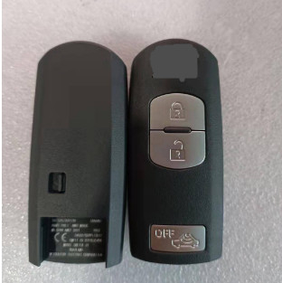 433 Mhz 2 + VAN Knoop SKE13E-01 49 de Verre Slimme Sleutel van de spaanderauto FOB voor Mazda