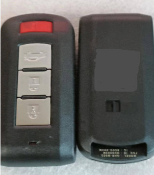 315Mhz 3+1 Knoop OUC003M 47 Chip Smart Key For Mitsubishi-Luchtspiegeling G4