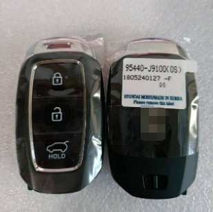 433MHz 3 Button onderdeel nummer 95440-J9100 47 Chip Smart Key Voor Hyundai Kona