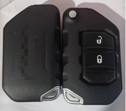 433 MHz 2 knoppen OHT1130261 4A Chip Keyless Flip Key Voor 2018-2021 Jeep Wrangler
