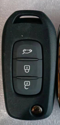 433Mhz 3 knop CWTWB1G767 4A Chip Flip Remote Key voor Renault Captur Megane3