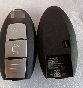 433Mhz 2 knop 4A Chip S180144102 Smart Key Voor Nissan X-Trail Qashqai Pulsar