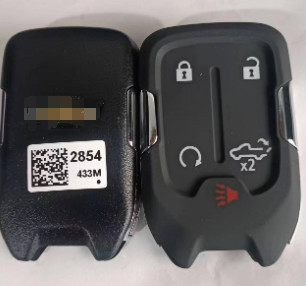 433Mhz 4 + 1 knop 46 Chip HYQ1ES Smart Key Voor Chevrolet Silverado GMC Sierra