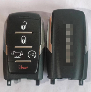 433 MHz 4 + 1 knop OHT-4882056 68291691AD 4A Chip Smart Key Voor Dodge Ram 1500 Pickup