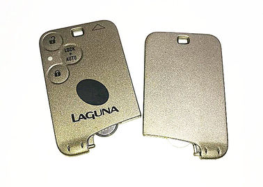De Ingang van Renault Laguna Keyless FOB 3 Knoop433mhz Embleem Aangepaste Zilveren Kleur
