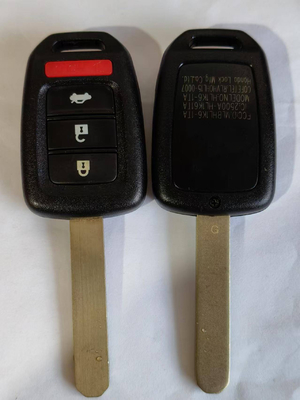 433Mhz 3+1 Knop 47 Chip MLBHLIK6-1TA Sleutel afstandsbediening Voor 2017 - 2021 Honda Civic